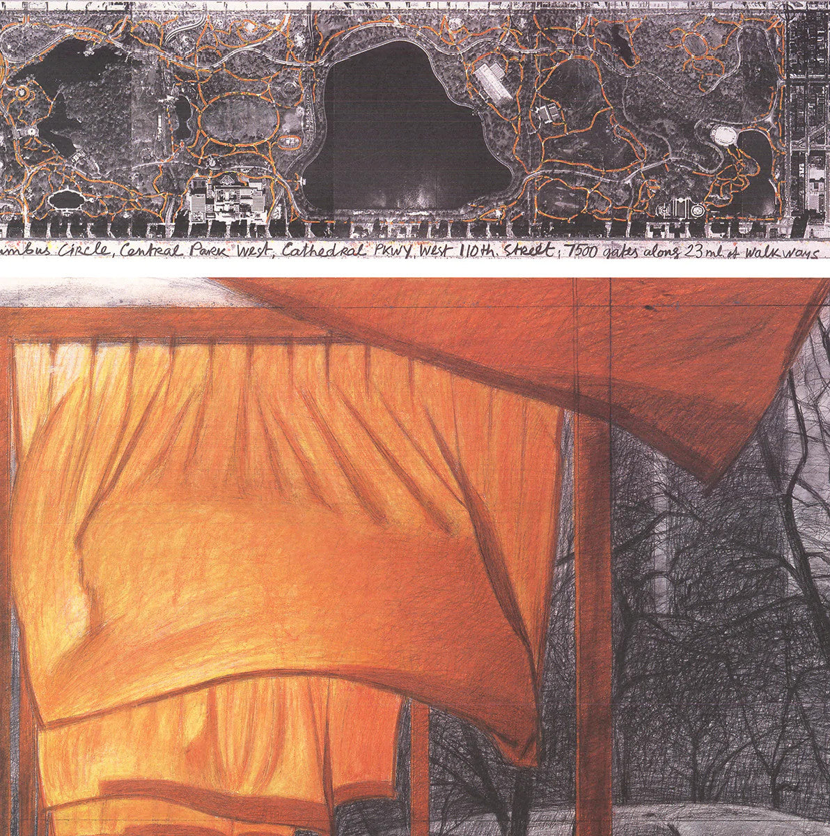 Javacheff Christo The Gates, The Official Poster