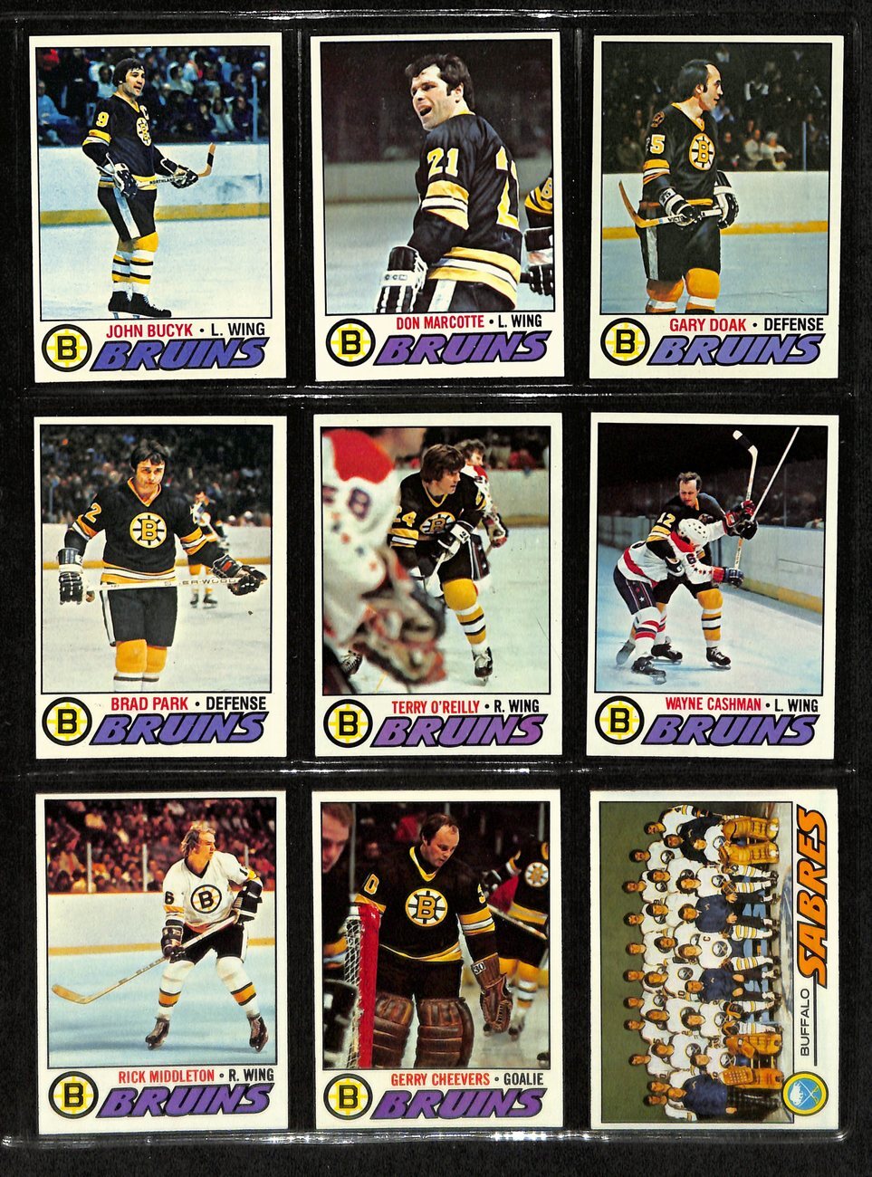 1977-78 Topps Hockey Cards Complete Set (1-264)