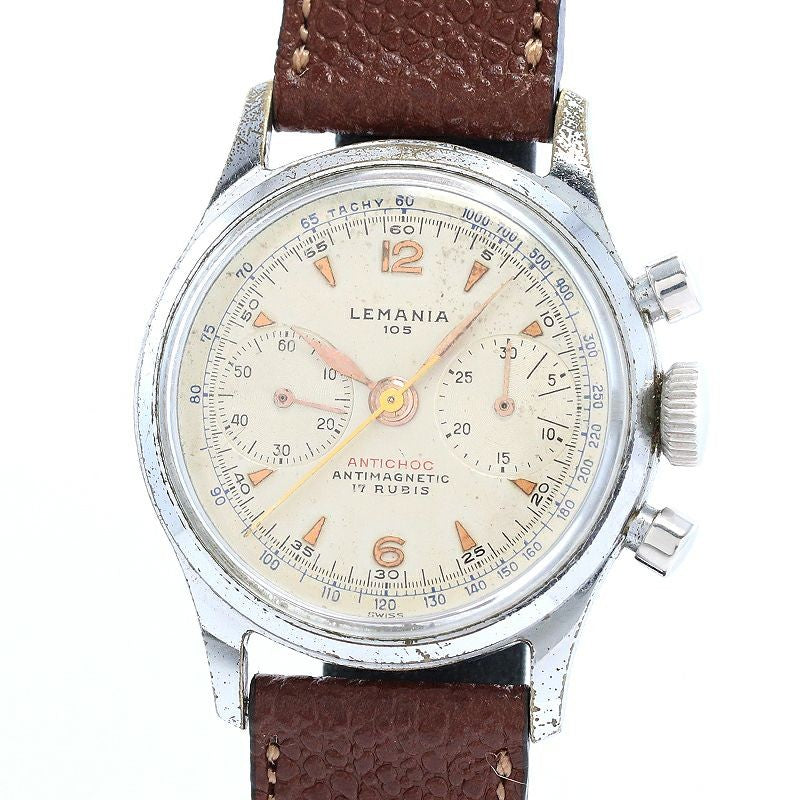 Lemania 105 Bi-Compax Chronograph 254