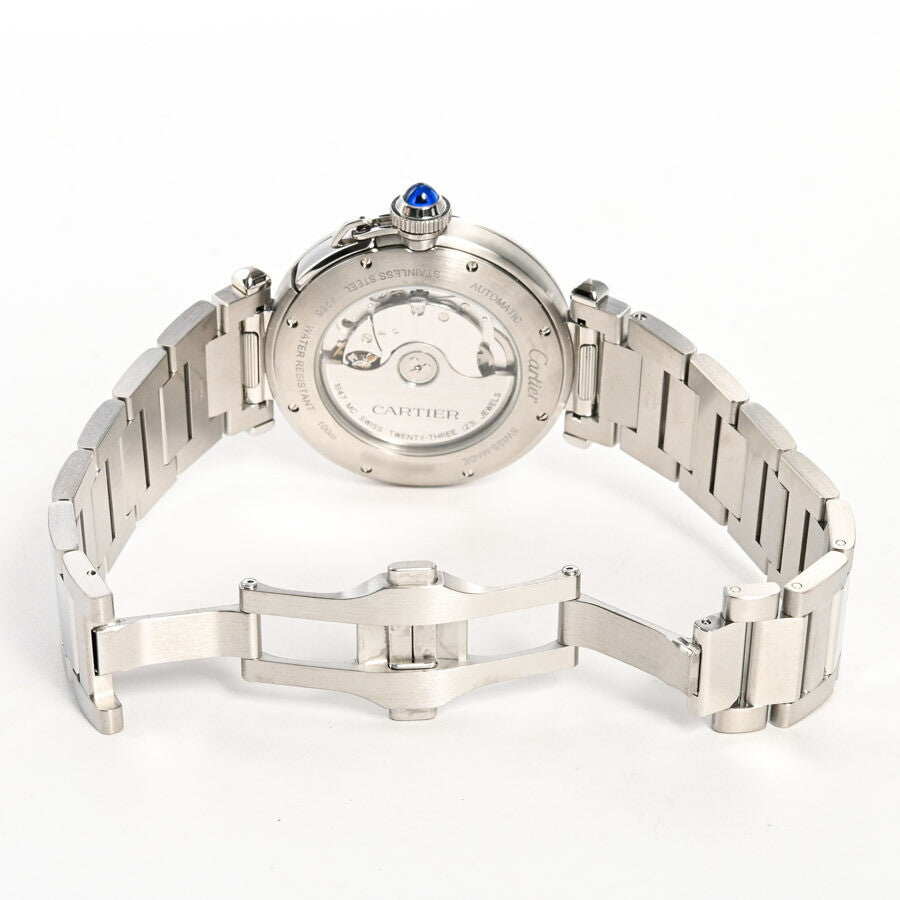 Cartier Pasha De Cartier Wspa0009 Silver Case Size 41Mm Men'S Used Watch #3124