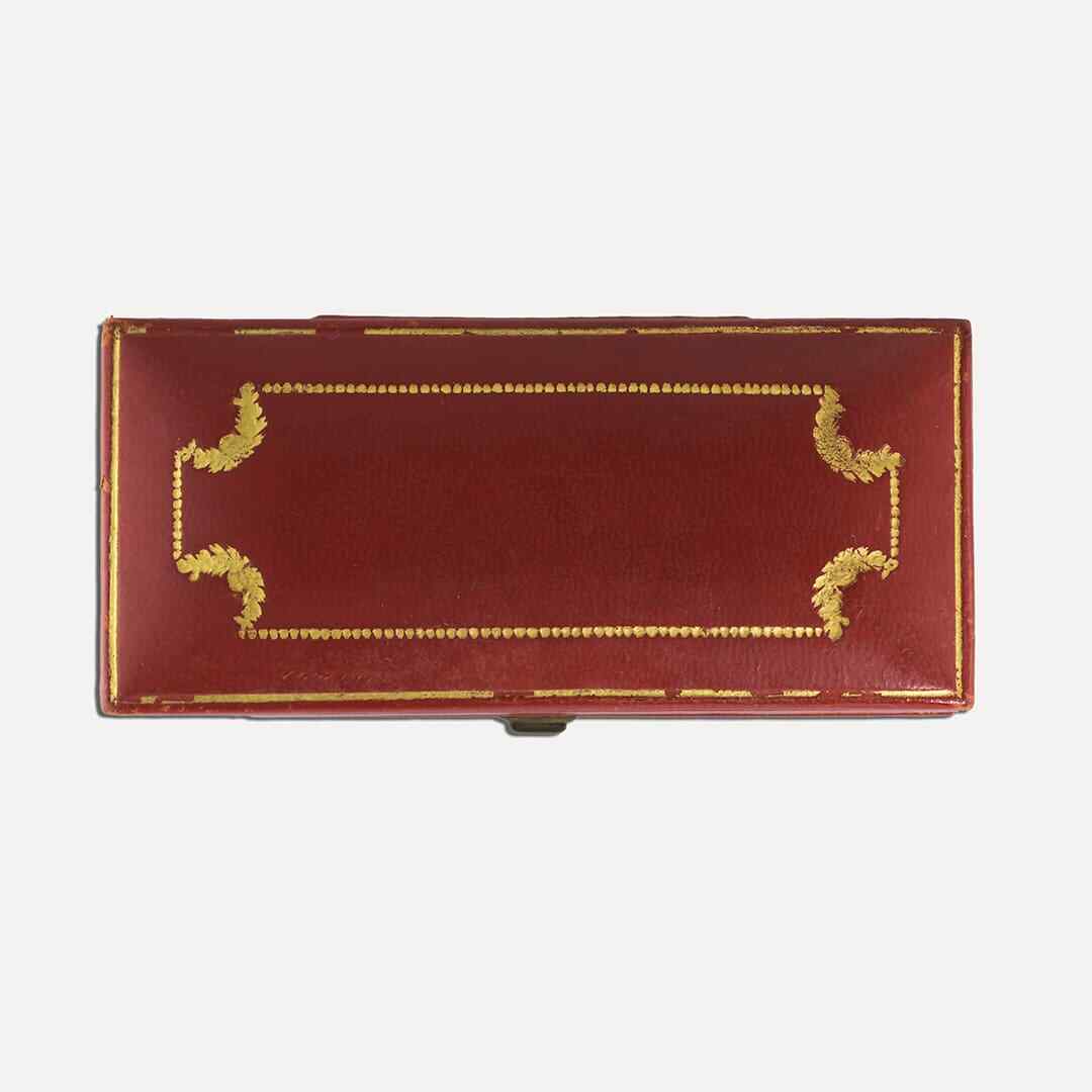 18K Yellow Gold Vintage Cartier Gold Cufflinks
