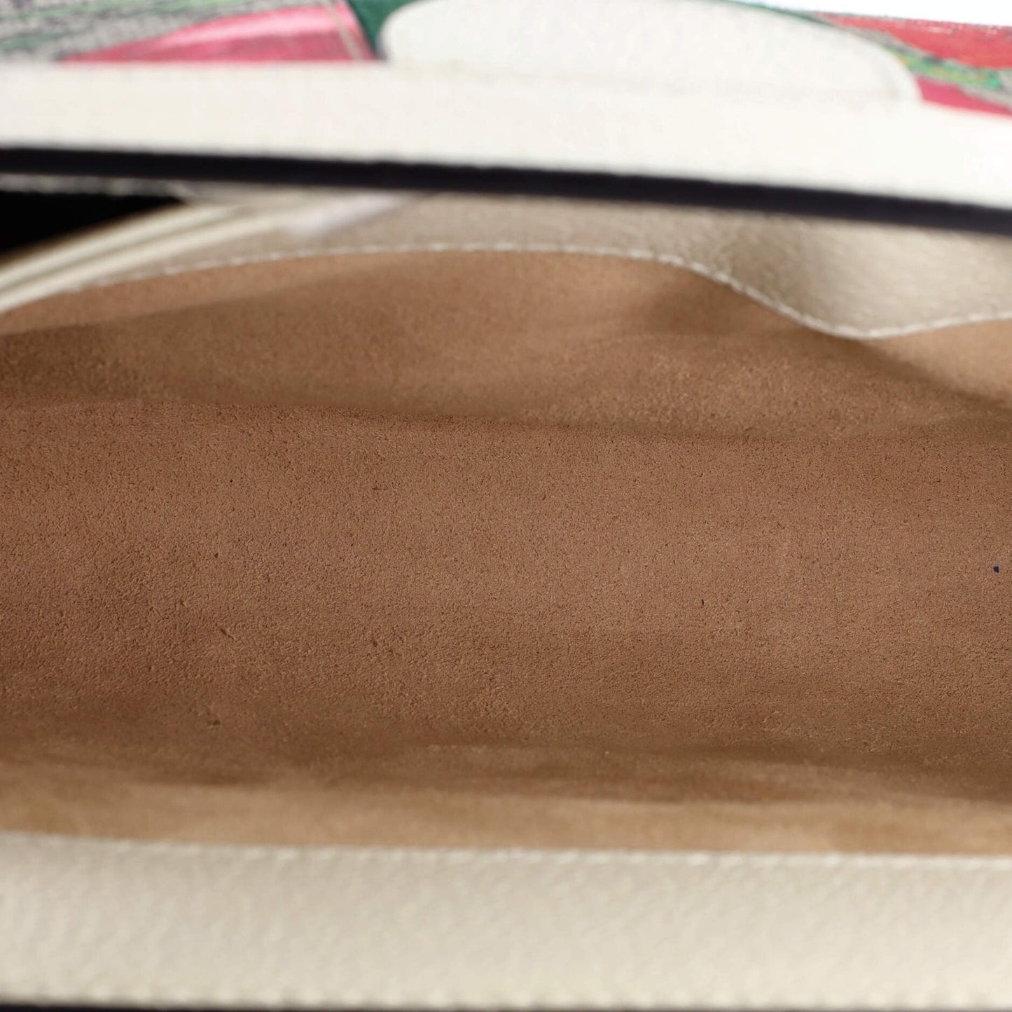 Gucci Ophidia Chain Shoulder Bag Flora Gg Coated Canvas Small