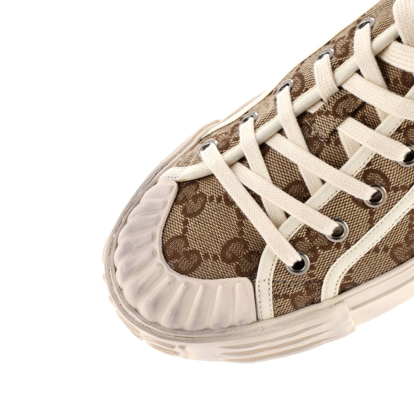 Gucci Men'S Julio Low-Top Sneakers Gg Canvas