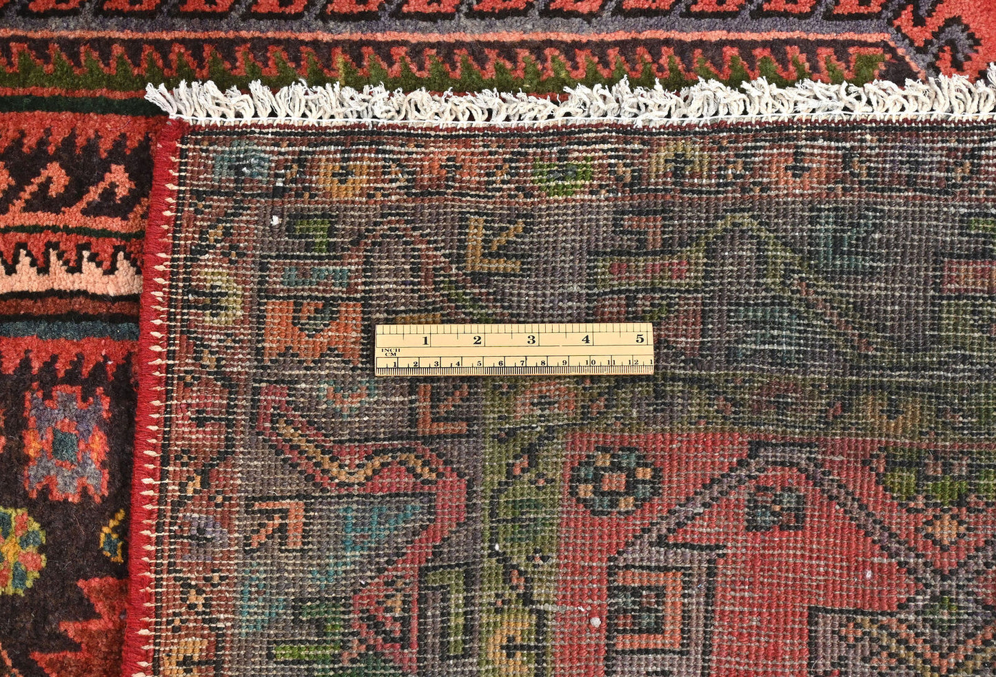 Handmade Vintage Traditional Oriental Rug Floral