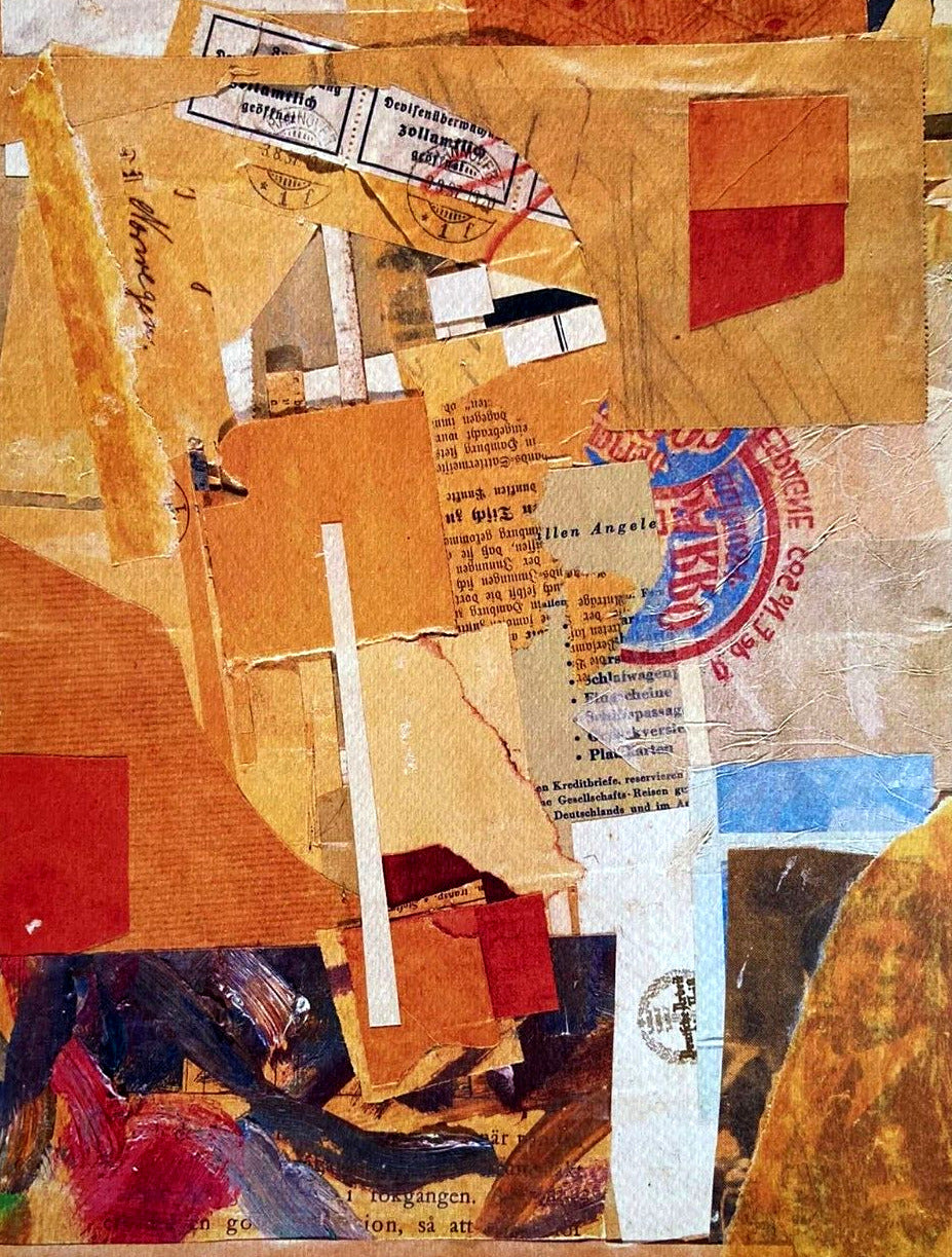 Kurt Schwitters Lithograph 1980