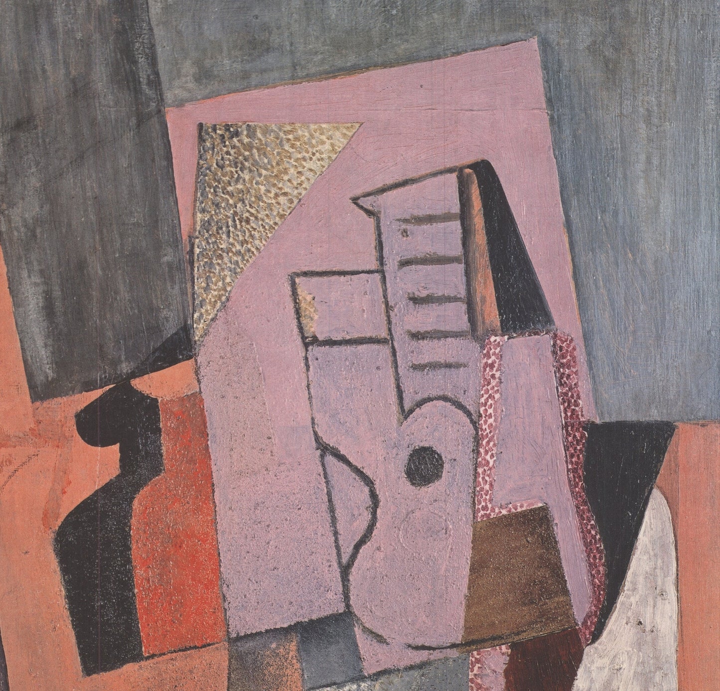 Pablo Picasso La Guitare " Offset Lithograph Cubism