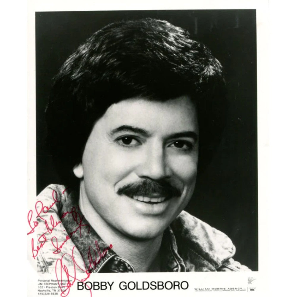 Barry Goldsboro Autographed 8X10 Photo