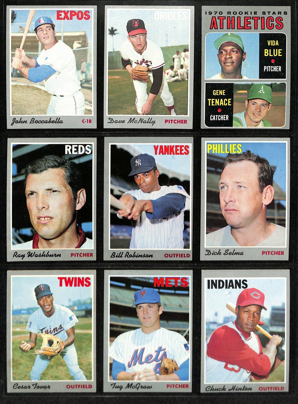 1970 Topps Baseball Card Complete Set (1-720)