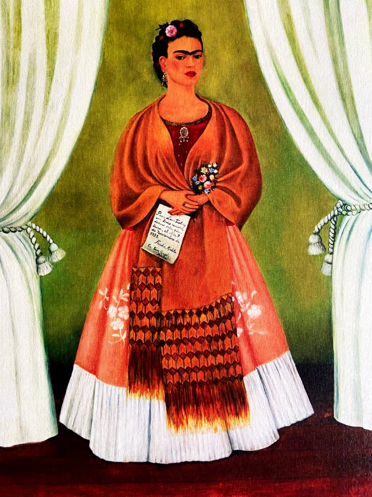 Frida Kahlo Lithograph (Ren Magritte Fernando Botero. Diego Rivera)