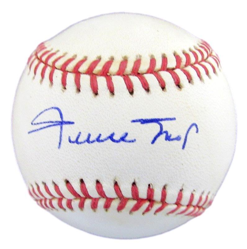 Willie Mays Hof Autographed Onl Baseball San