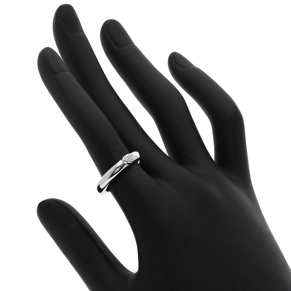 TIFFANY&Co. Ring Friendship Heart Diamond K18