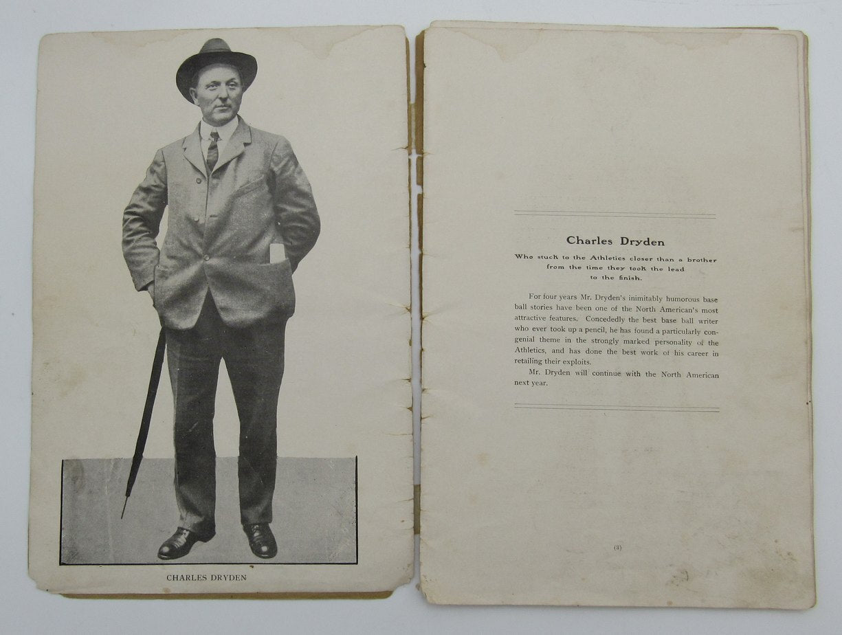 Vintage 1905 Philadelphia Athletics A'S Yearbook