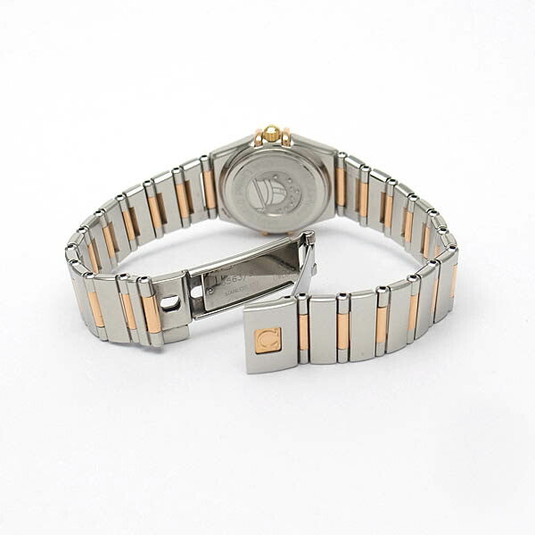 Omega Constellation 1357.77 Blue Case Size 22Mm Ladies Used Watch #21011