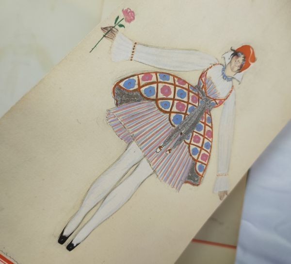 Georges Lepape Costumes De Thtre Ballets Divertissements Pochoir Art Deco 1920