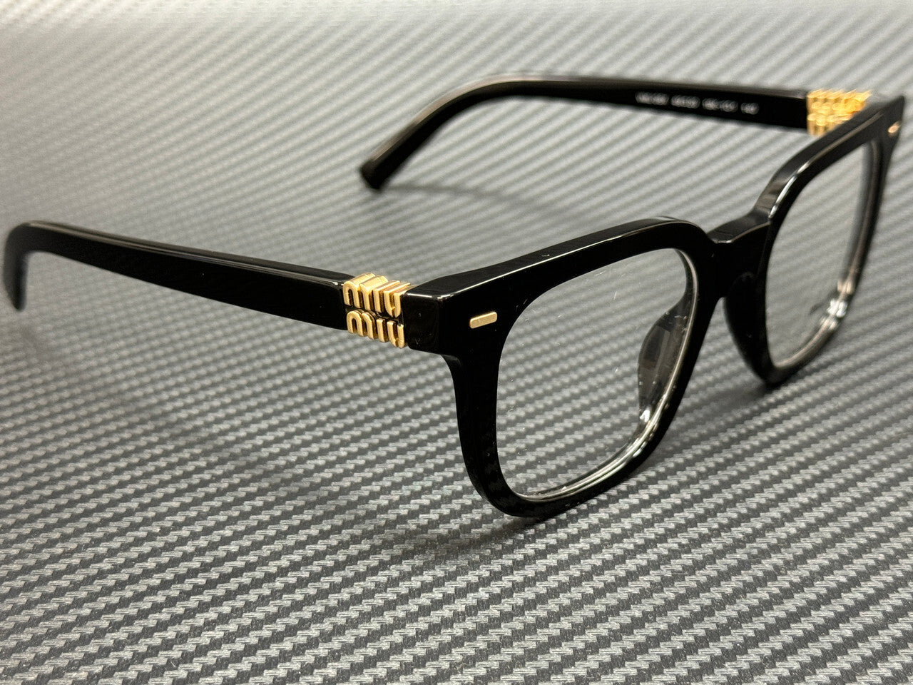 Miu Miu Mu 06Xv 16K1O1 Black Women'S 49 Mm