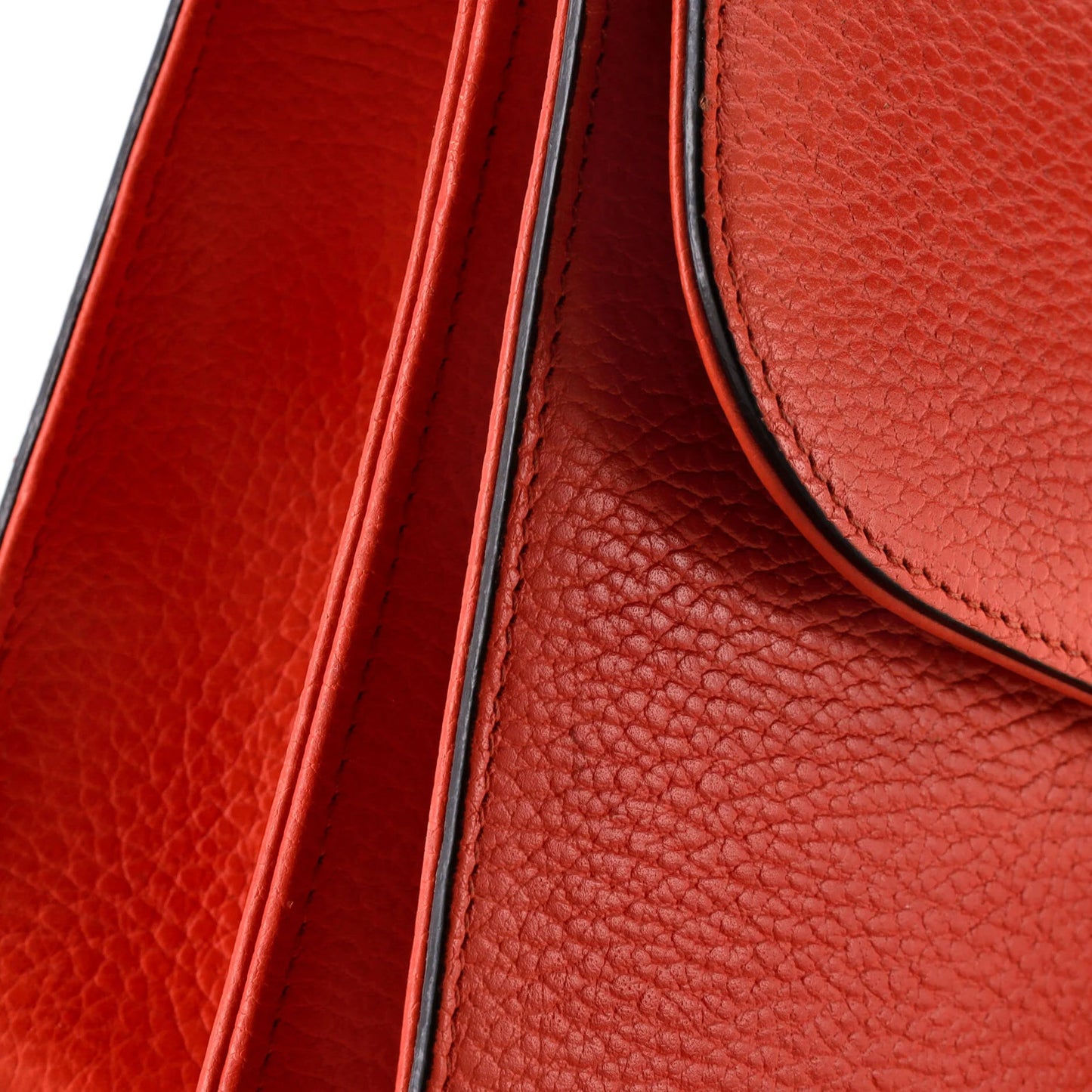 Gucci Interlocking Shoulder Bag Leather Medium