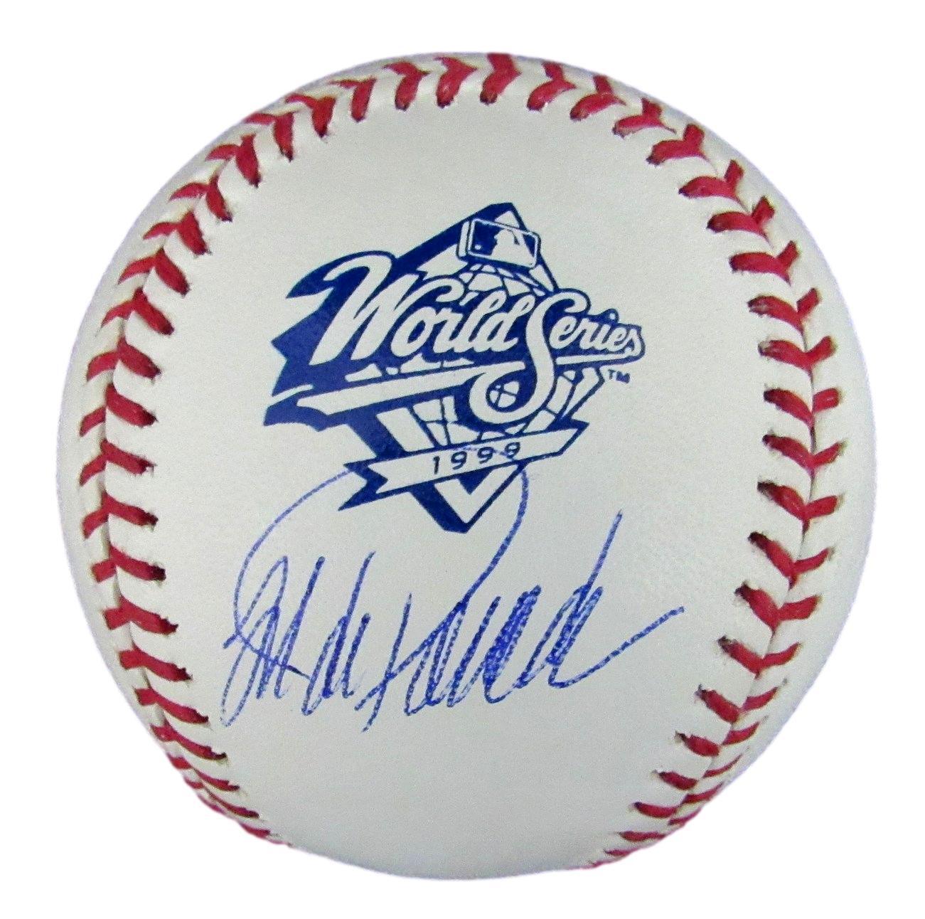 Jorge Posada Autographed 1999 World Series Baseball Ny Yankees Beckett 176898