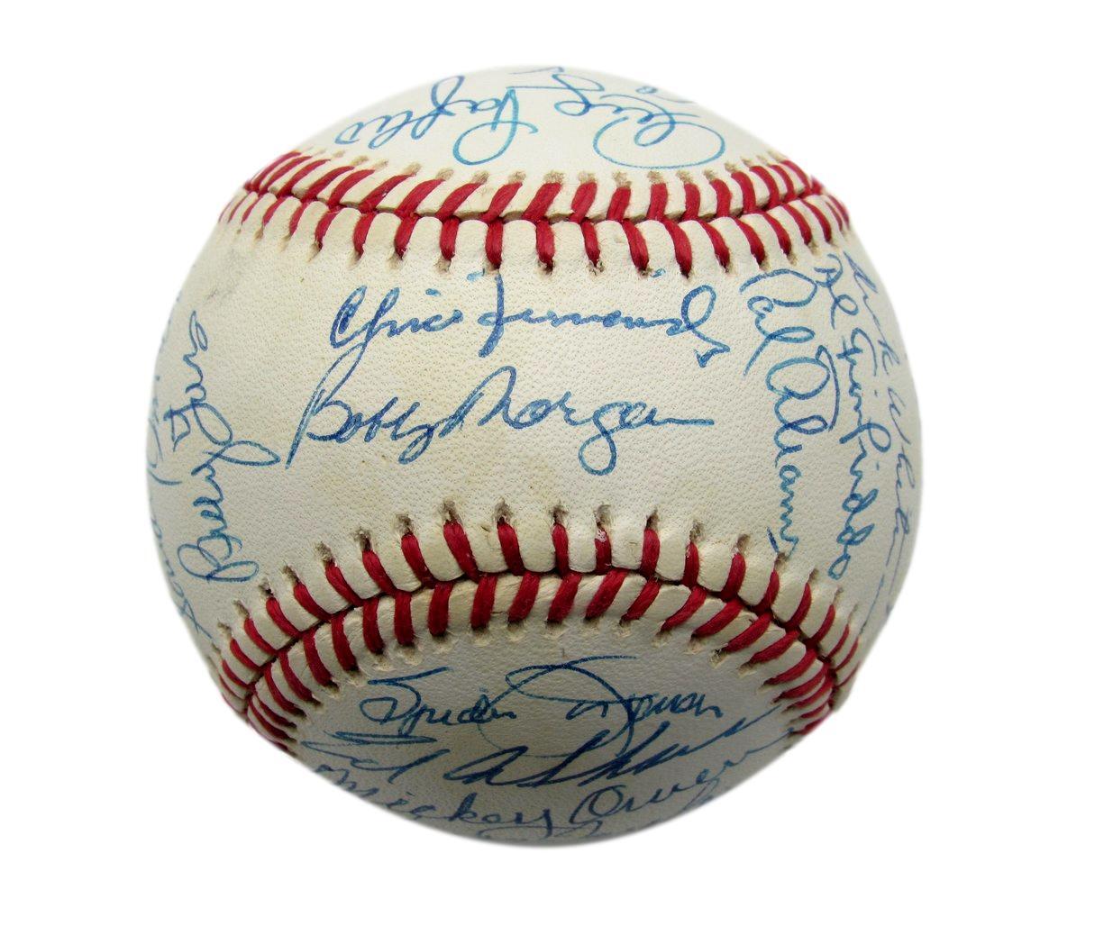 1940S & 50S Dodgers Greats Onl Multi Signed Baseball (26) Herman Hof 192213