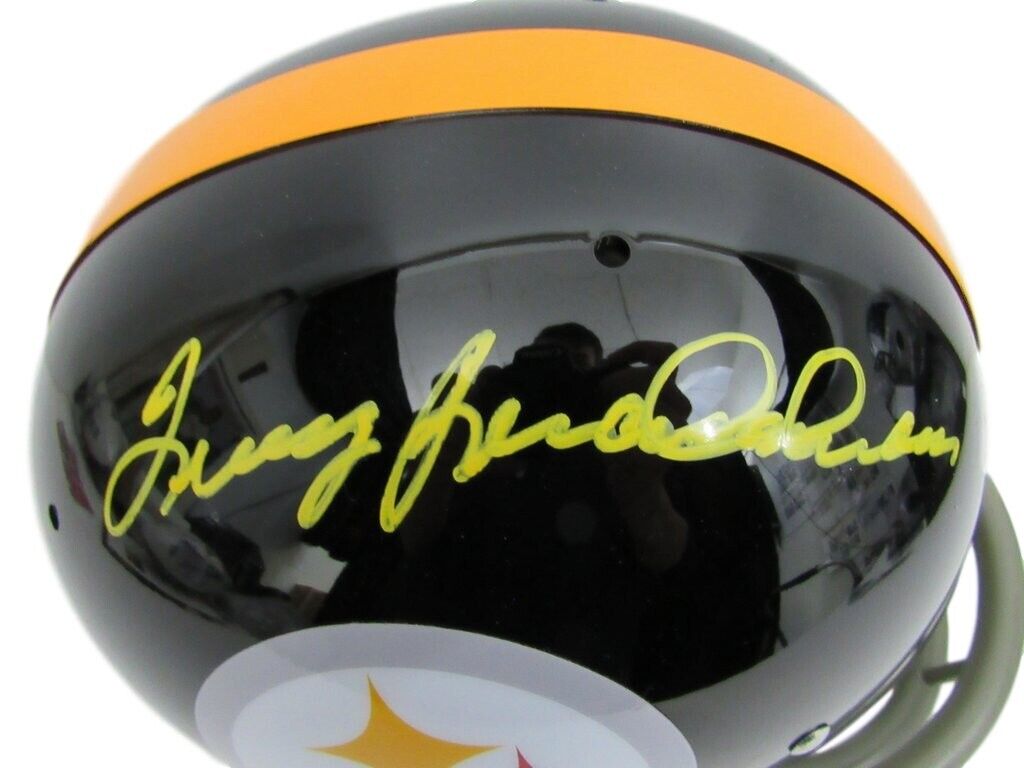 Terry Bradshaw Steelers Signed Suspension Full