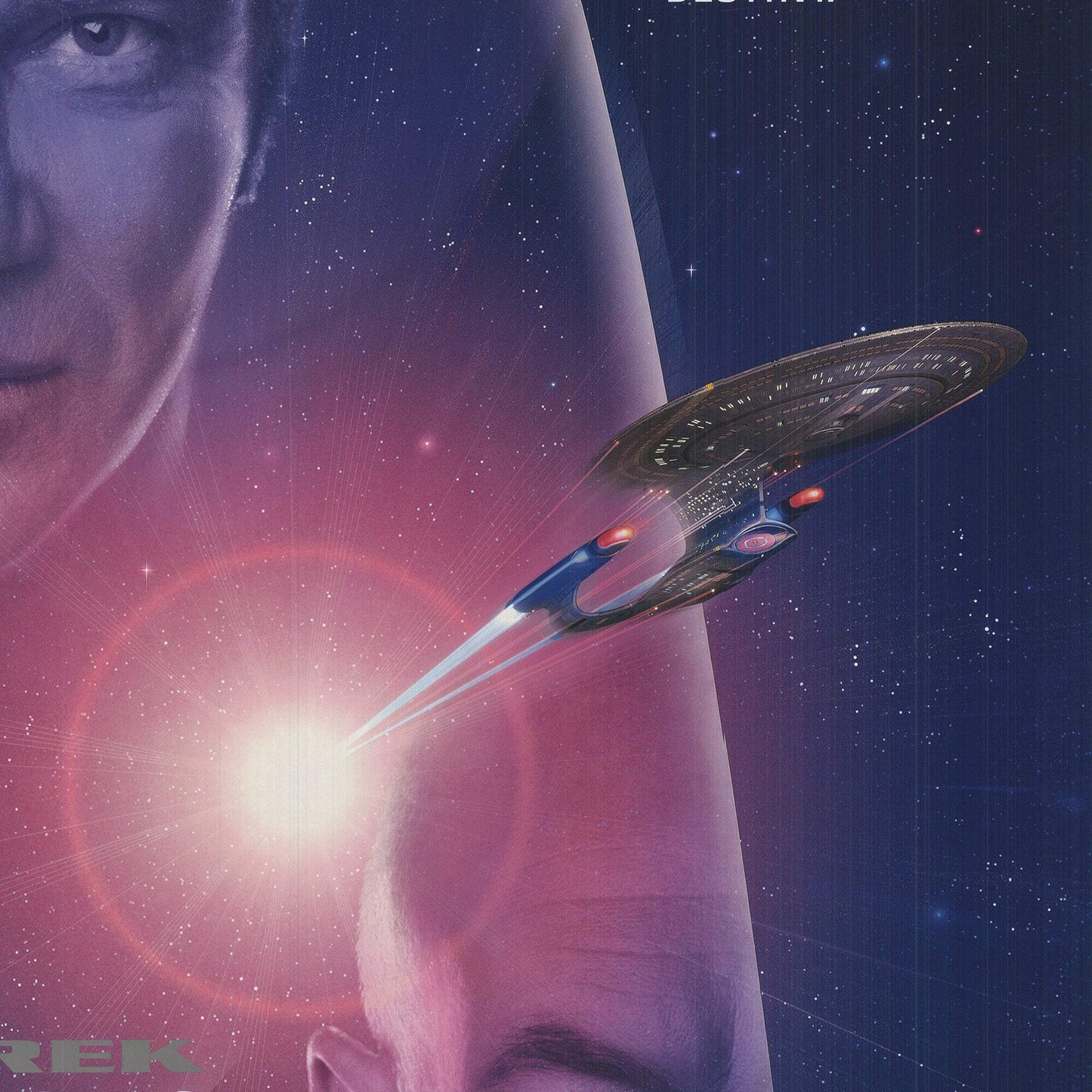 Artist Unknown Star Trek: Generations " Offset Lithograph