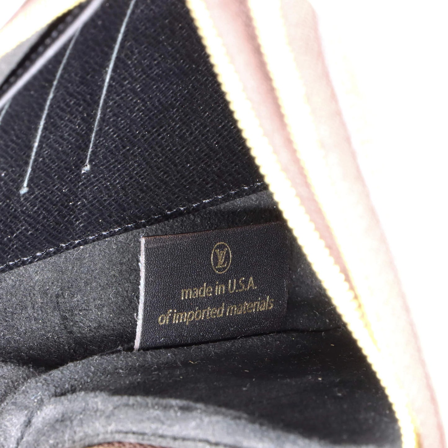 Louis Vuitton Double Zip Pochette Reverse Monogram Giant