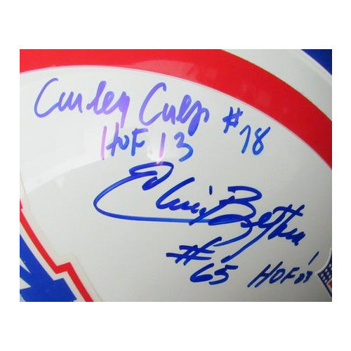 Houston Oilers Signed By 8 Hofers Full Size Pro