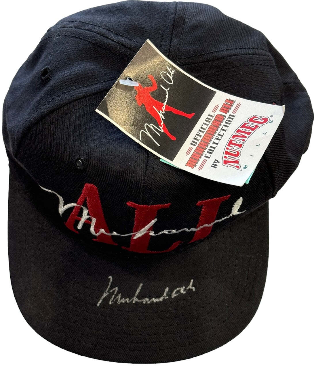 Muhammad Ali Autographed Nutmeg Hills Hat (Jsa)