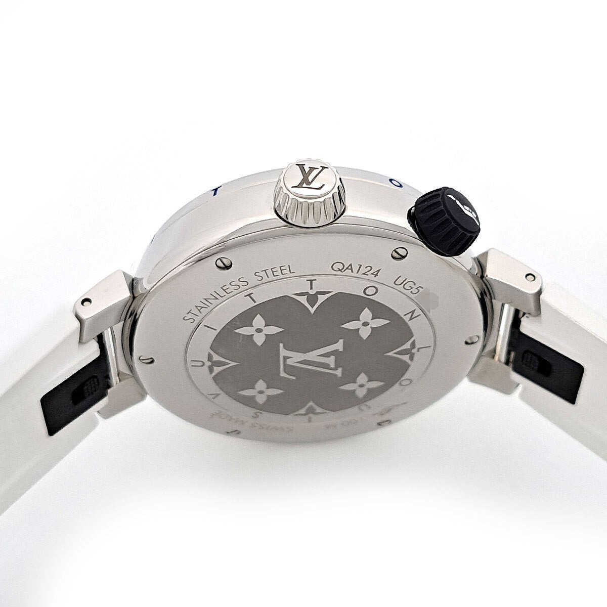 Louis Vuitton Tambour Street Diver Pacific White Qa124Z