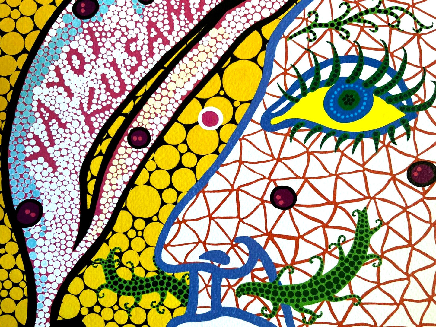 Yayoi Kusama Lithograph: Mori Art Museum Coa