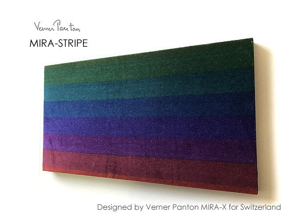 Verner Panton Mira-X Stripe Large Velvet Multi