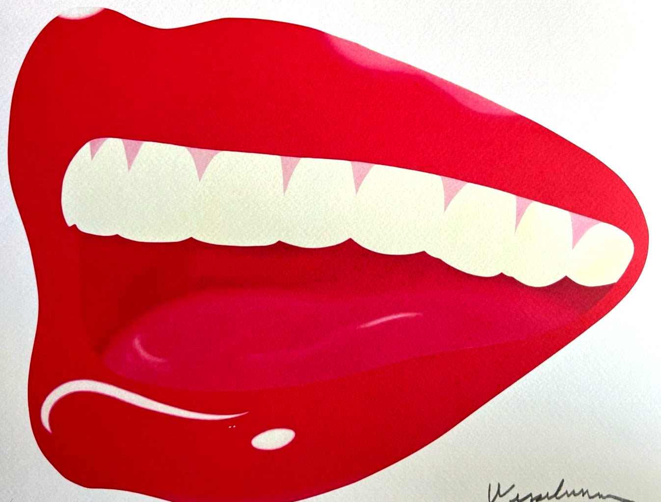 Tom Wesselmann Lithograph Coa Hand Numbered