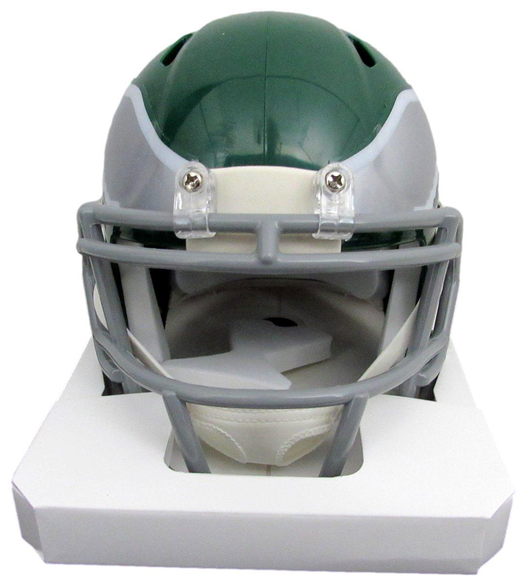 Brian Dawkins Hof Signed Eagles Kelly Green Mini