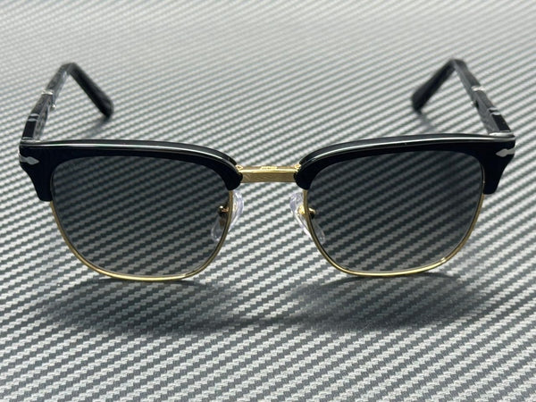 PERSOL PO3375S 122571 Black Grey Gradient Unisex 50 mm Folding Sunglasses