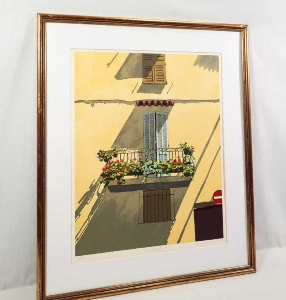 Ilana Richardson (Uk) Original Silkscreen Sans Interdit Signed Ed225 Israel 1984