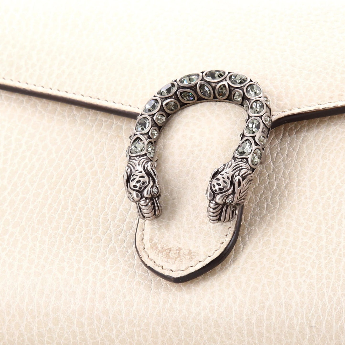 Gucci Dionysus Chain Wallet Leather With Embellished Detail Small