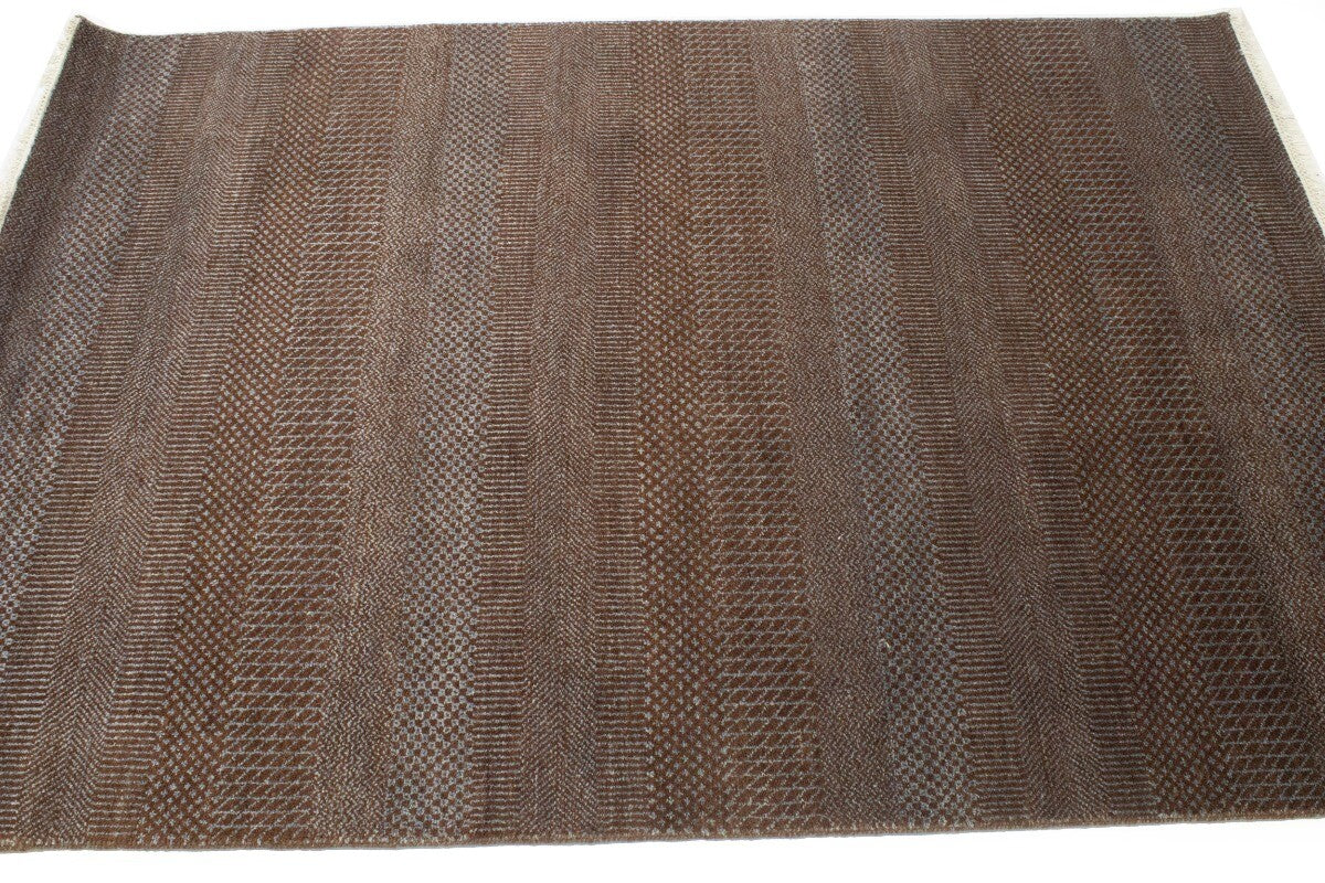 4X6 Ft Contemporary Grass Design Rug Foyer Size