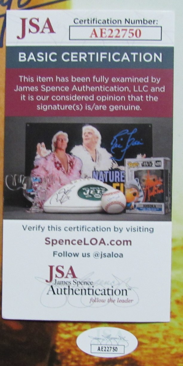Michael J Fox/Christopher Lloyd Sign/Auto 16X20