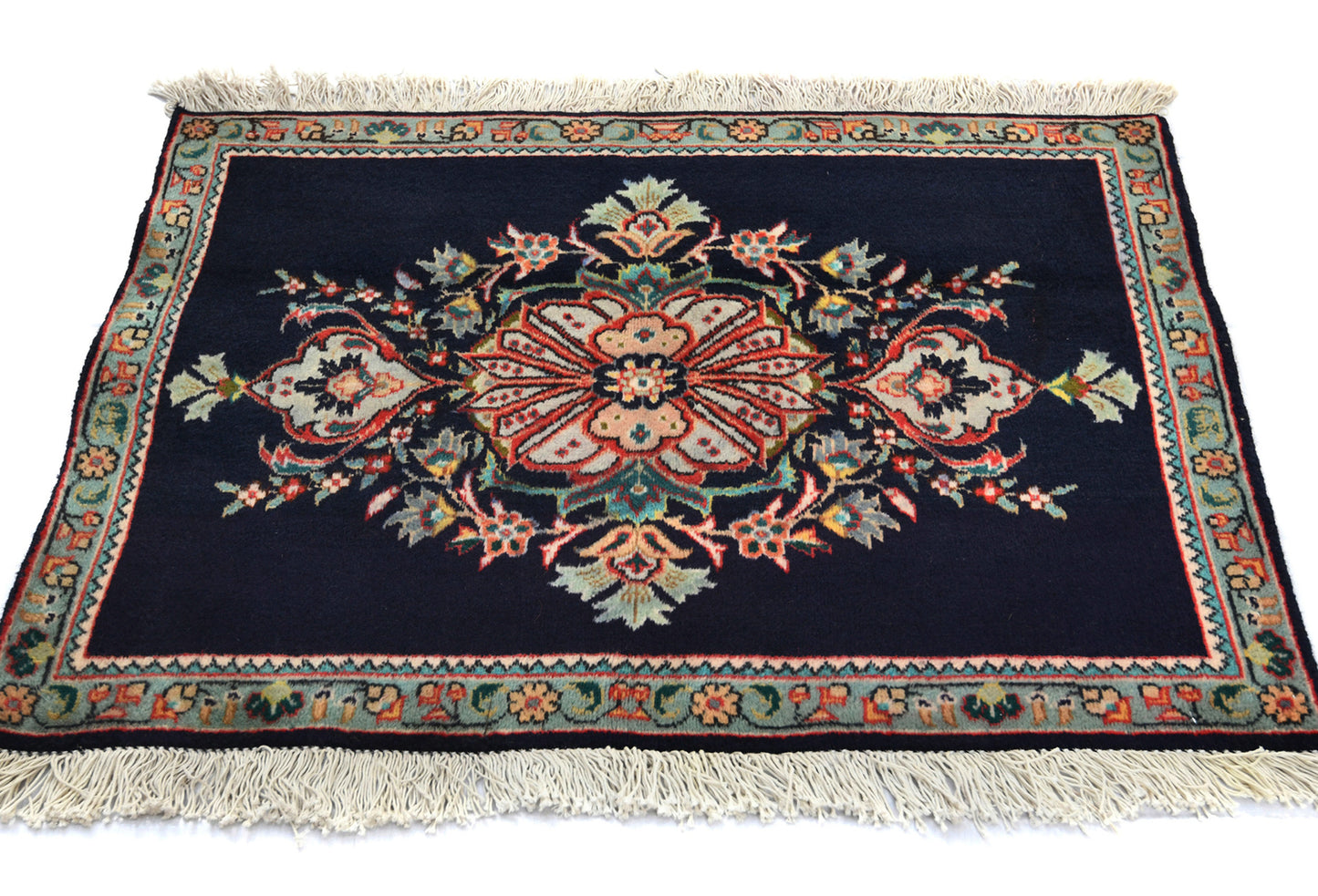 2X3 Ft Small Classic Floral Oriental Rug Entryway