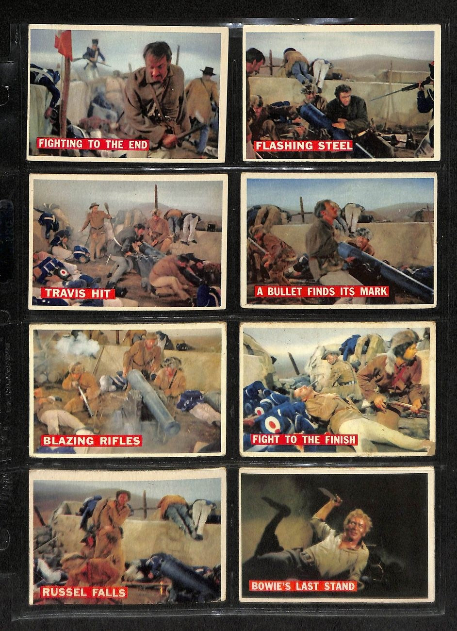 1956 Topps Davy Crockett Card Complete Orange Back Set (1-80) Tv Show 195880