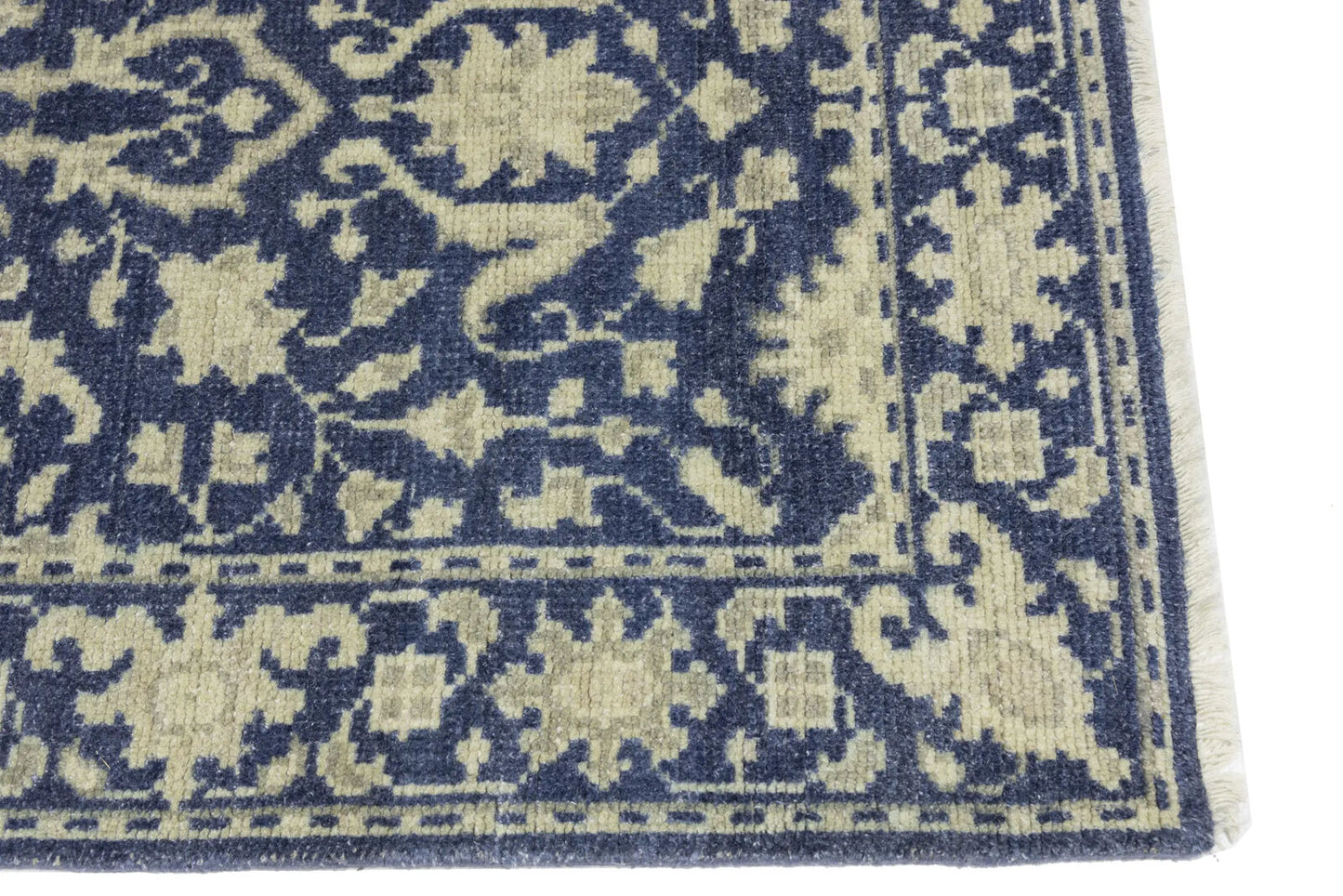 3X5 Ft Transitional Oriental Rug Muted Floral