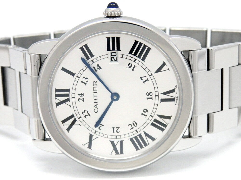 Cartier Cartier Rondo Solo Lm W6701005 Case Size 37Mm Used Watch #7127