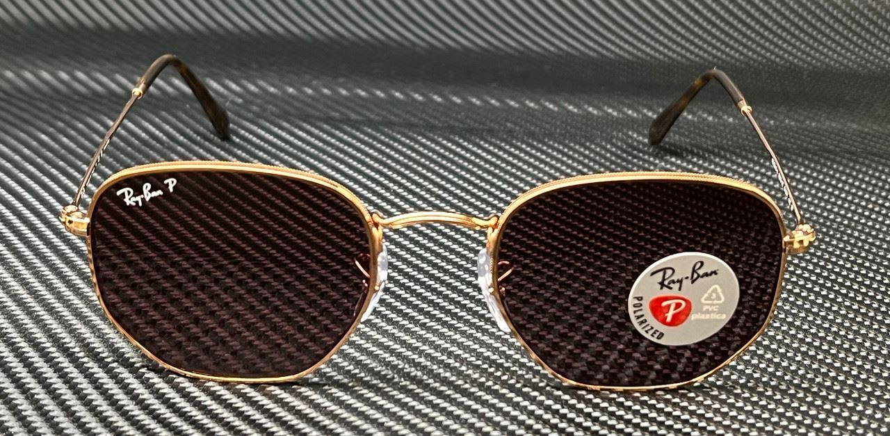 RAY BAN RB3548N 9202AF Rose Gold Polarized Unisex