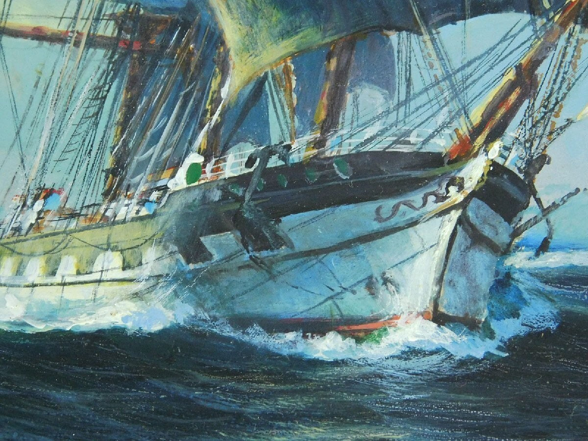 Fred Muller (Germany) Original Painting Oil On