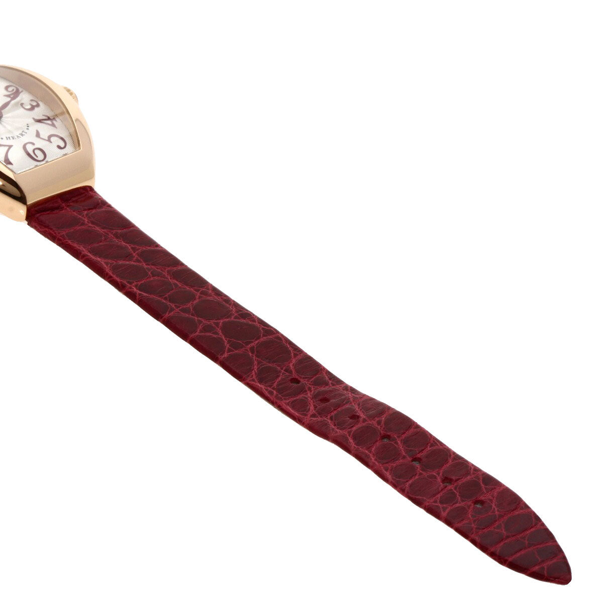 Franck Muller Heart To Heart Watches 5002Sqz K18 Pink Gold/Leather Ladies