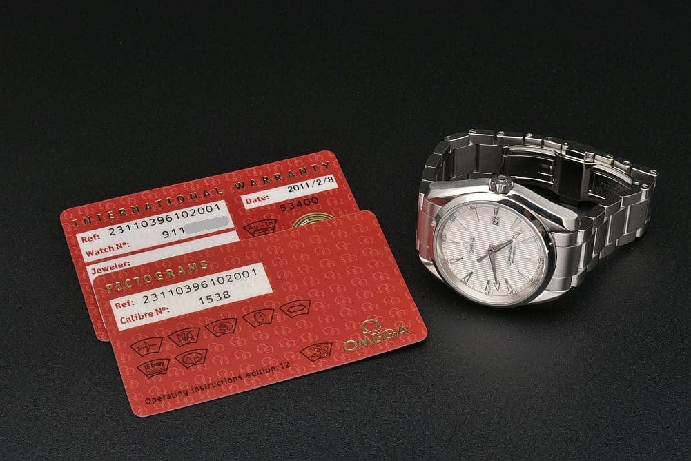 Omega 231.10.39.61.02.001 Seamaster Aqua Terra 150M Date 1538