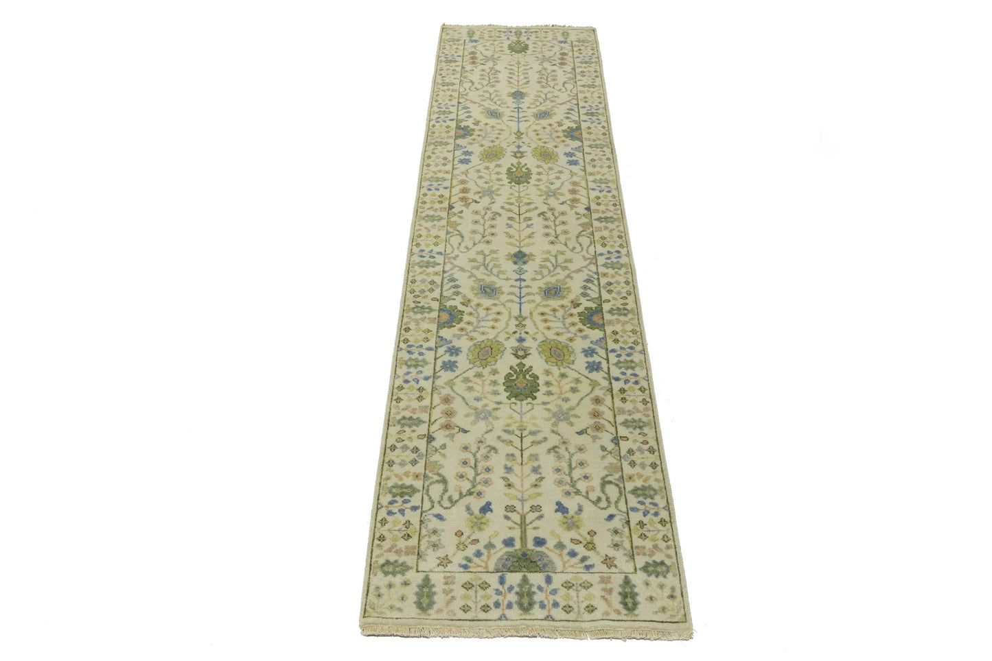 Handmade Chobi Oriental Runner Rug 2'6X10 ft