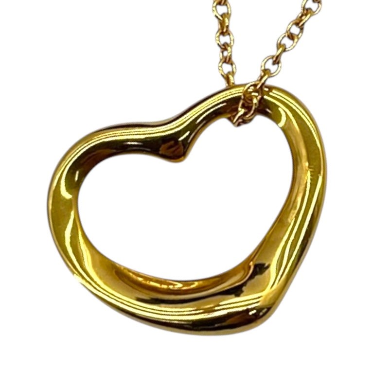 Tiffany & Co. Open Heart Necklace Gold 750