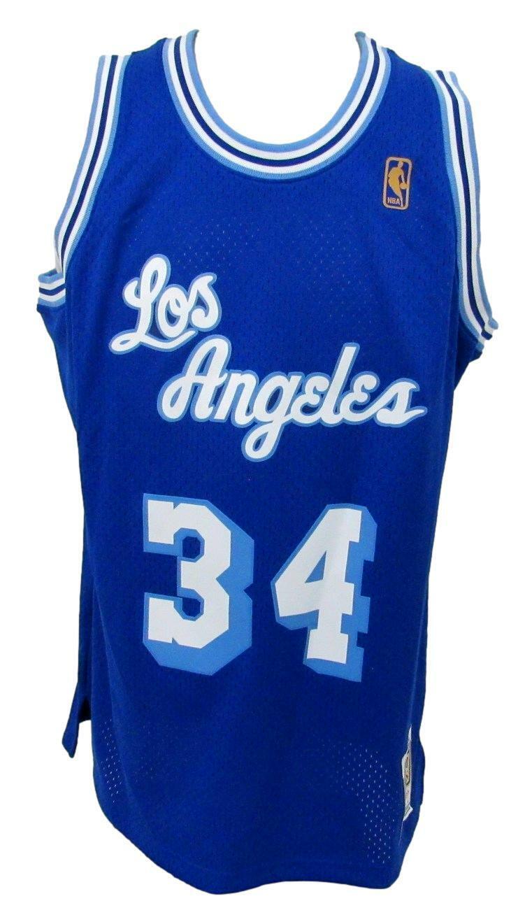 Shaquille O'Neal Hof Signed La Lakers Mitchell &