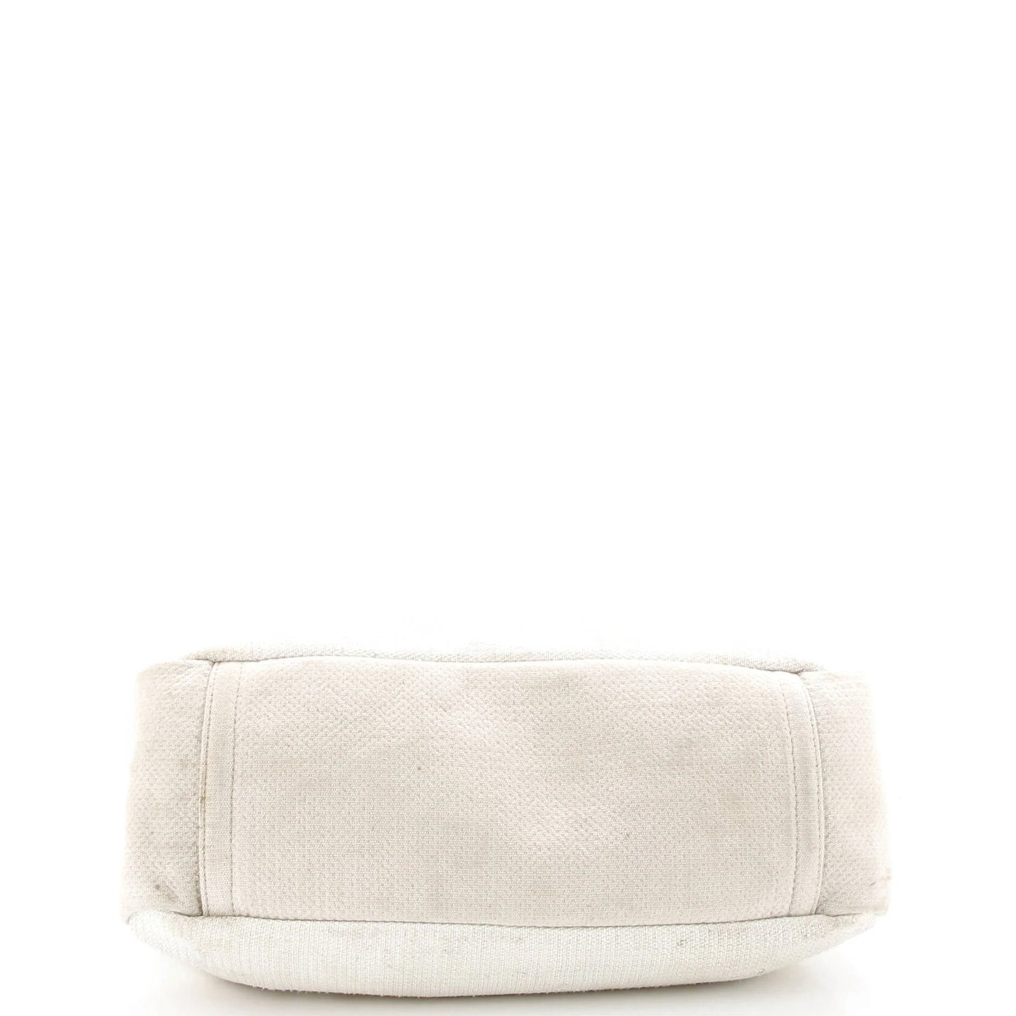 Chanel Deauville Logo Shopping Tote Printed Raffia Large