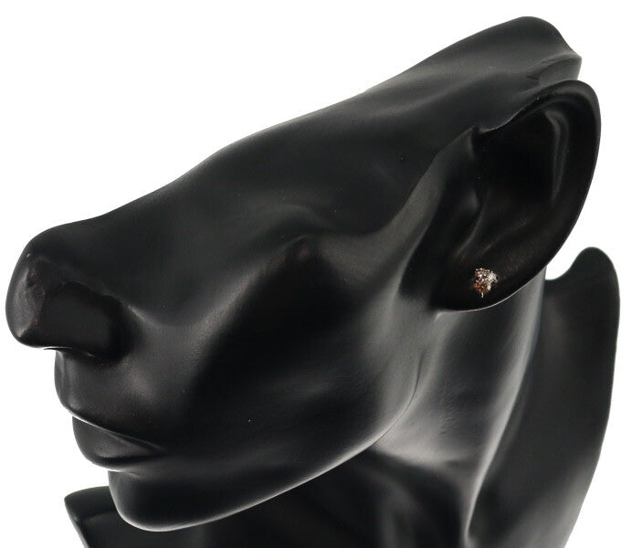 Kashikey Earrings Muku Diamond 0.46Ct 18K 750 Brown Gold
